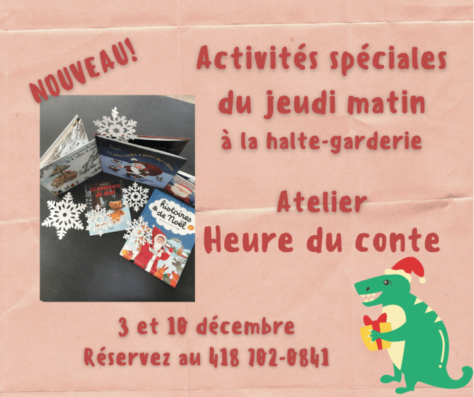 Activités Heure du conte