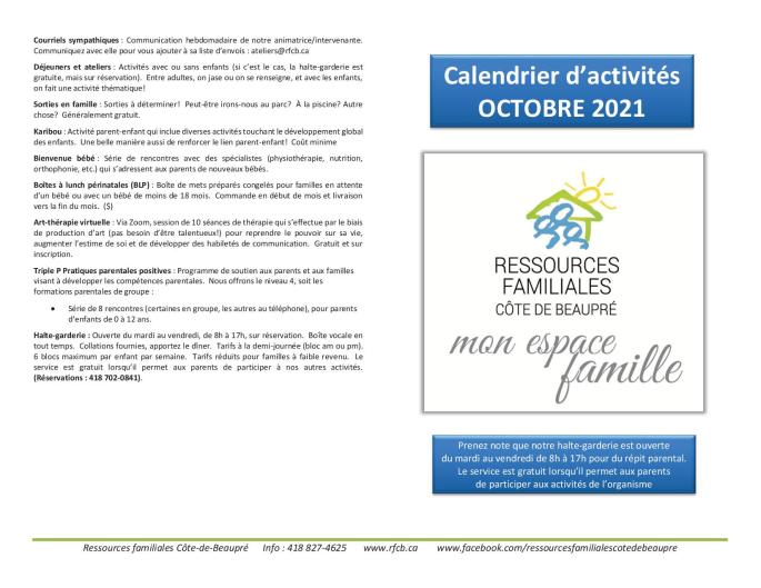 Calendrier RFCB 2021-101