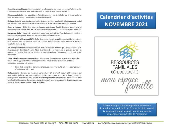 Calendrier RFCB 2021-111